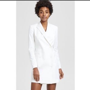 Theory Beige Blazer dress B modern crepe size 10 petite